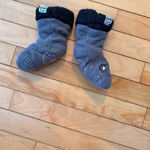 Kombi grey Koala baby winter socks